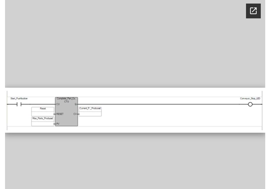 Solved 1. Write a single rung of logic that would use one of | Chegg.com
