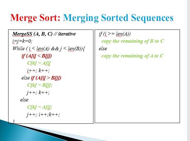 Solved Ex3. A Recursive solution of merge sort (25 points) | Chegg.com