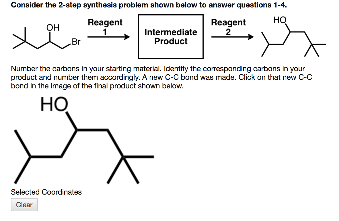 Solved Consider The 2-step Synthesis Problem Shown Below To | Chegg.com