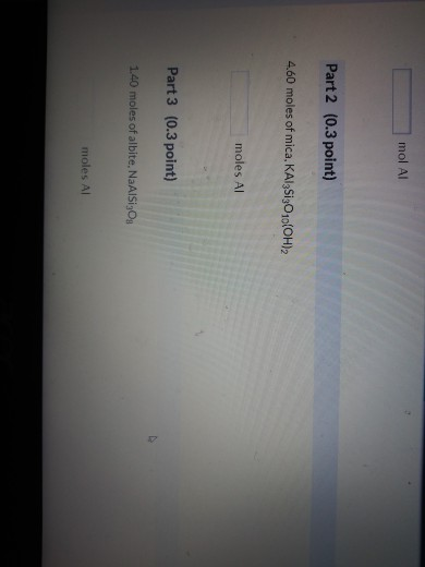 Solved 2 Question (1 point) See page Aluminum, silicon, and | Chegg.com