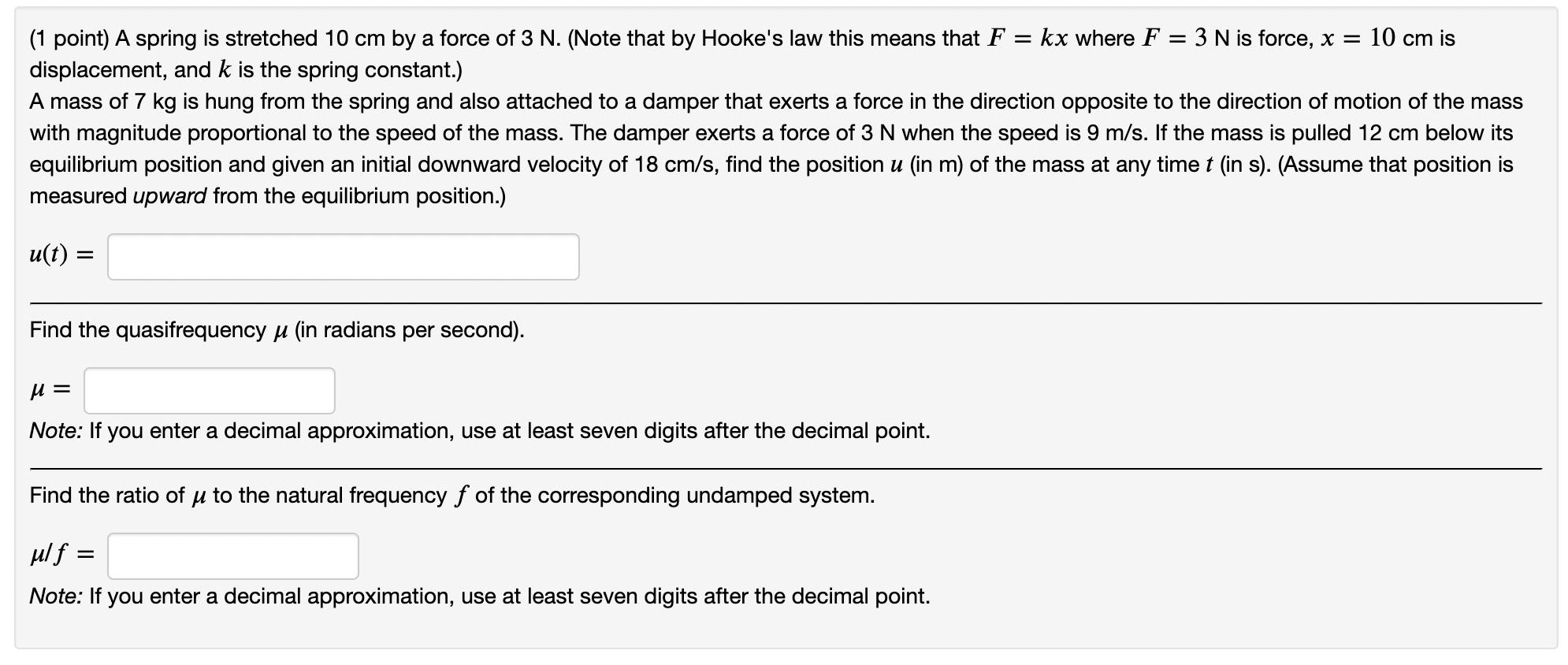 solved-1-point-a-spring-is-stretched-10-cm-by-a-force-of-3-chegg