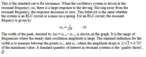 Solved A graph of output current versus time for RLC circuit | Chegg.com