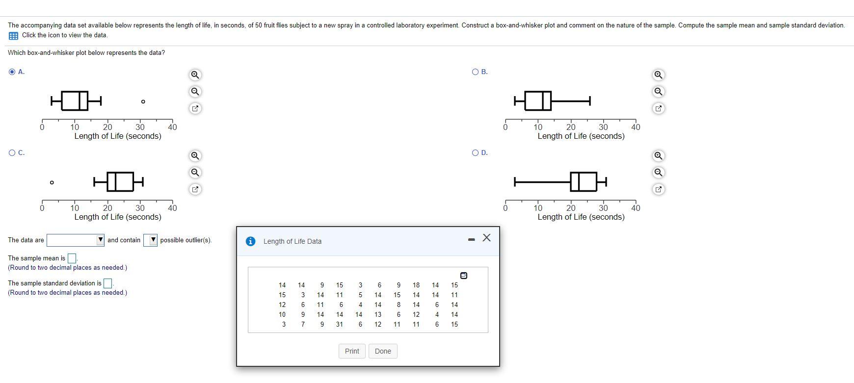 Solved The accompanying data set available below represents | Chegg.com