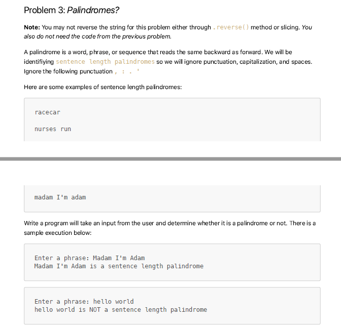 Solved REMINDER: Do not use any Python structures that we | Chegg.com