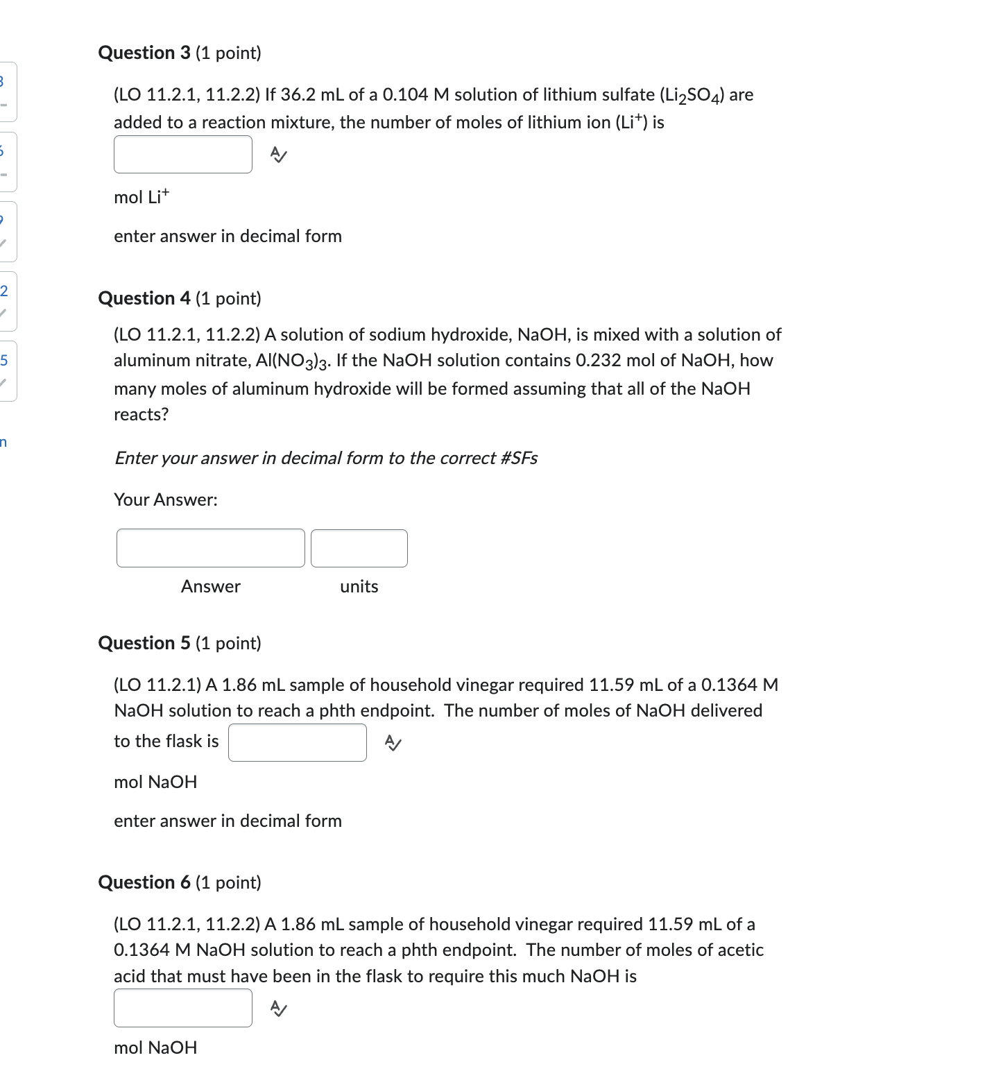 Solved Chem Lab | Chegg.com