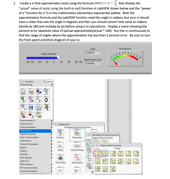 Solved Please do it in LABVIEW program. Please include block | Chegg.com