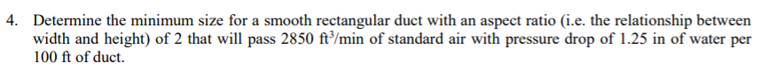 Solved 4. Determine the minimum size for a smooth | Chegg.com