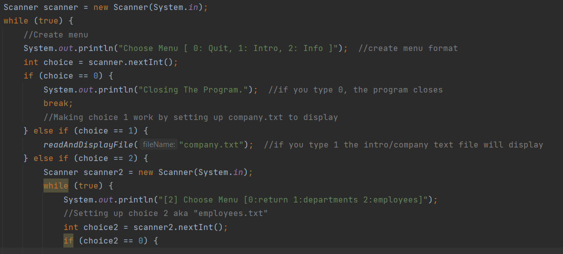 Solved I'm writing a java code that has a user input prompt, | Chegg.com