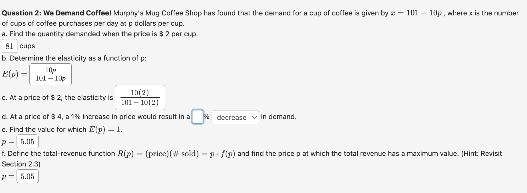 Solved Please Help Solve The Question D! | Chegg.com