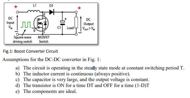What is Boost Converter? Operating Principle and Waveform