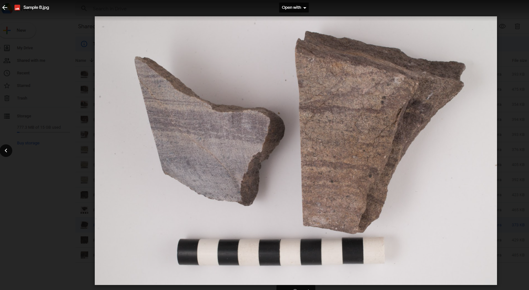 Solved Part 2 Rock Samples The samples represent various | Chegg.com