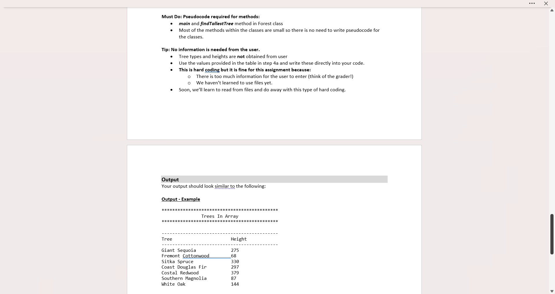 Solved Assignment Description This assignment provides the | Chegg.com