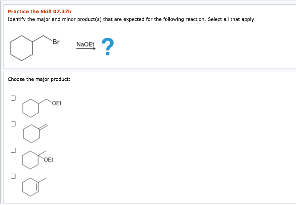 Solved Practice the Skill 07.37h Identify the major and | Chegg.com