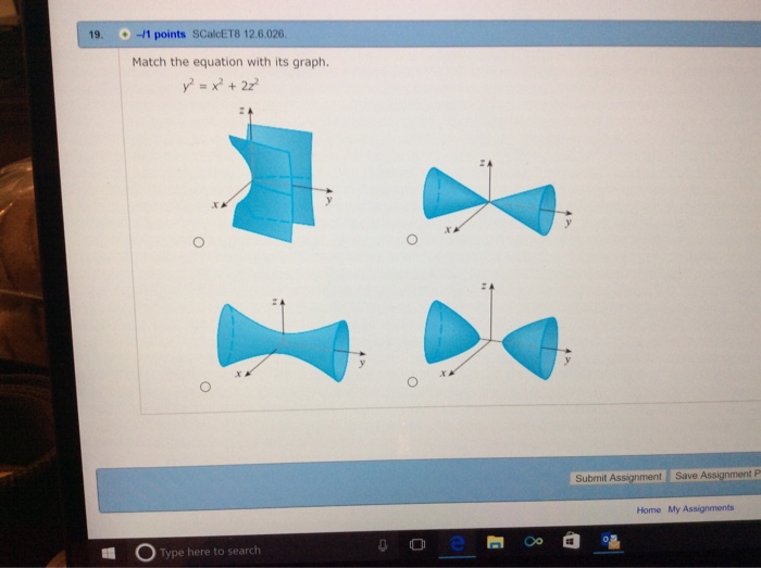 solved-match-the-equation-with-its-graph-y-2-x-2-2z-2-chegg