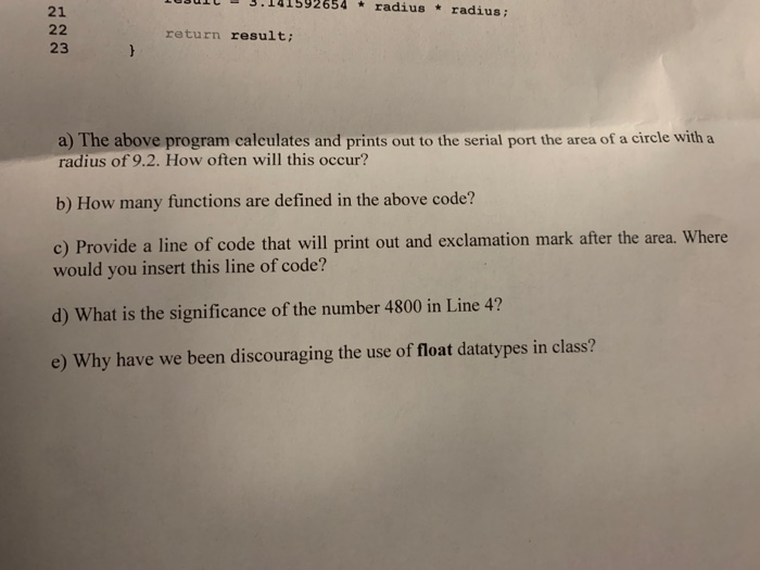 Solved (one line of code). Problem 4 110 points) Consider | Chegg.com