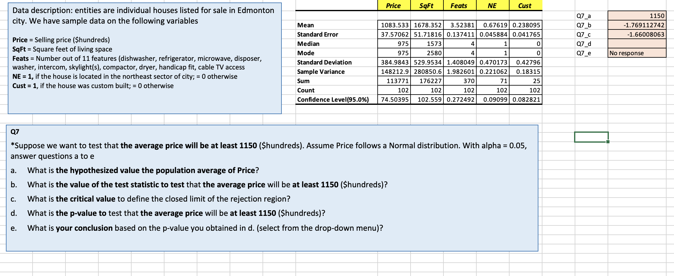 Solved need help with all the excel equations please provide chegg