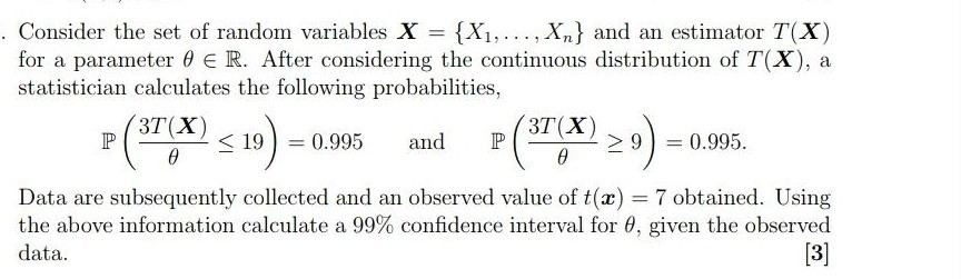 Solved Consider the set of random variables X X1,., Xn) and | Chegg.com