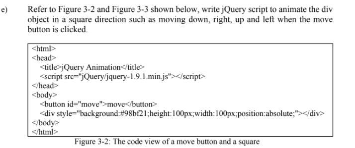 Solved e) Refer to Figure 3-2 and Figure 3-3 shown below, 