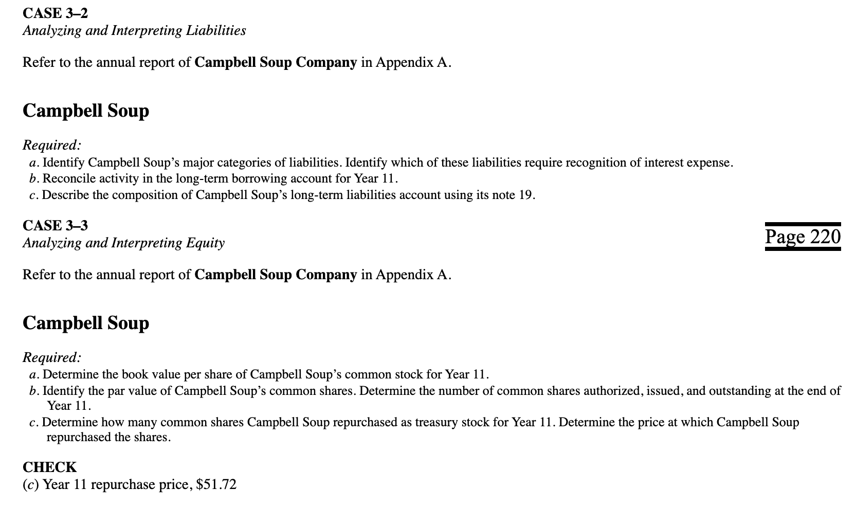 solved-overviewcampbell-had-record-net-earnings-in-year-11-chegg