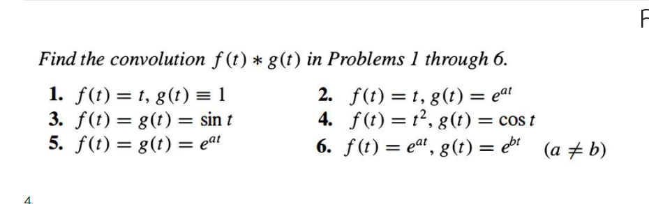 Solved Please solve ALL questions using convolution in | Chegg.com