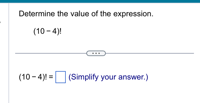 what is the value of this expression 10 2 3 answer