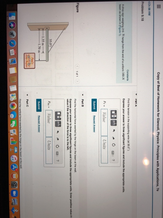 Solved Copy of Best of Home work for G Physics: Principles | Chegg.com