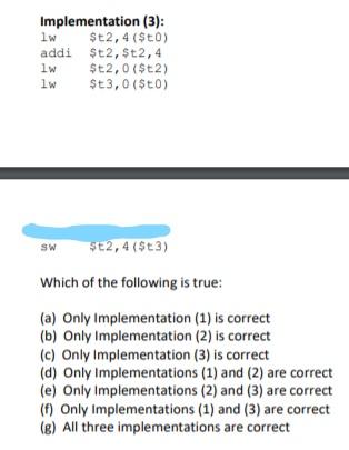 Solved Problem B.8 [3 Pts). Which Of The Following Is The | Chegg.com