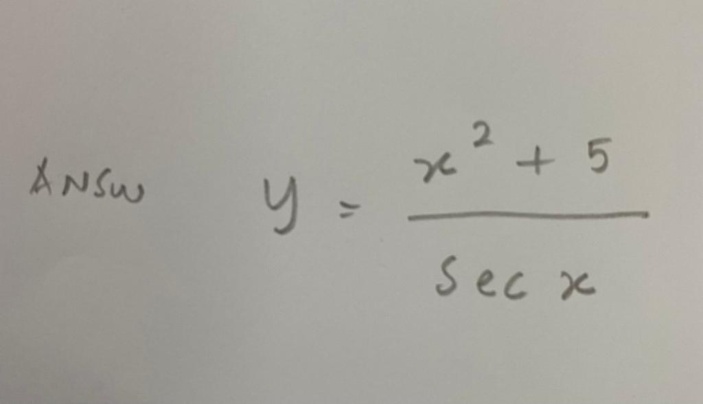 Solved PLEASE SHOW THE SOLUTION STEP BY STEP. ANSWER HAS | Chegg.com