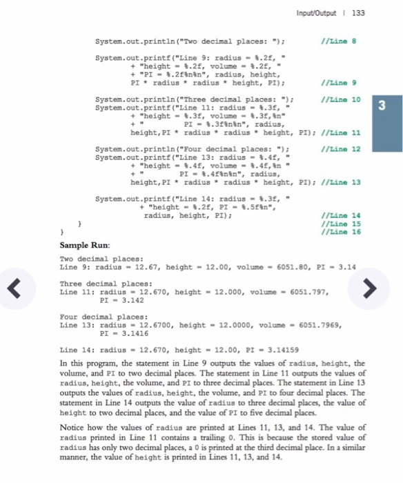 EXAMPLE 3-5 //Program to illustrate how to format the | Chegg.com