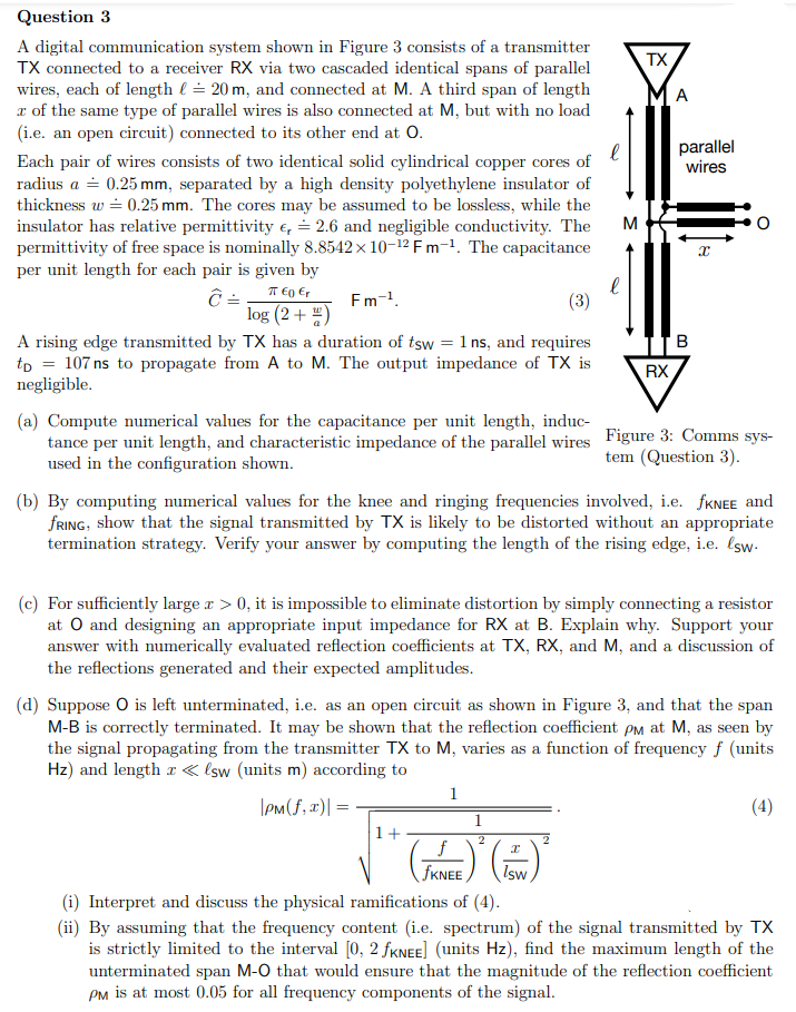 A Digital Communication System Shown In Figure 3 | Chegg.com