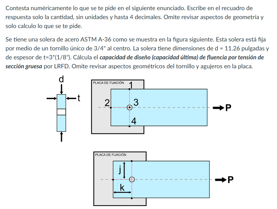 Contesta numéricamente lo que se te pide en el siguiente enunciado. Escribe en el recuadro de respuesta solo la cantidad, sin