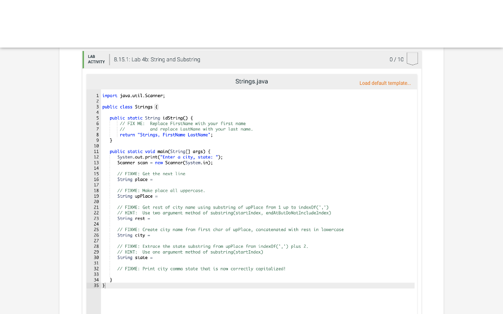 Solved Introduction In this lab, you will use the String