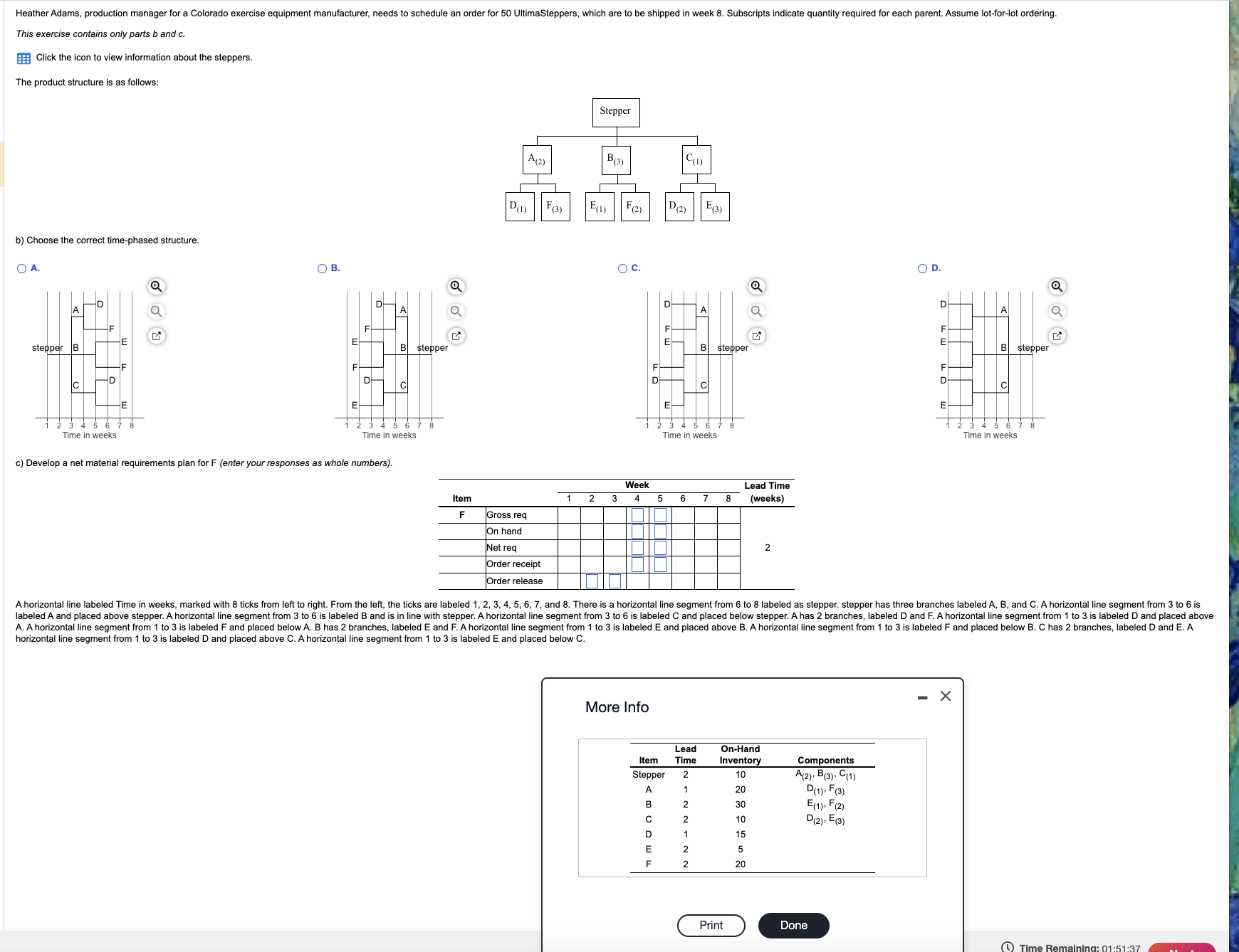 Solved This exercise contains only parts b and c.Click the | Chegg.com