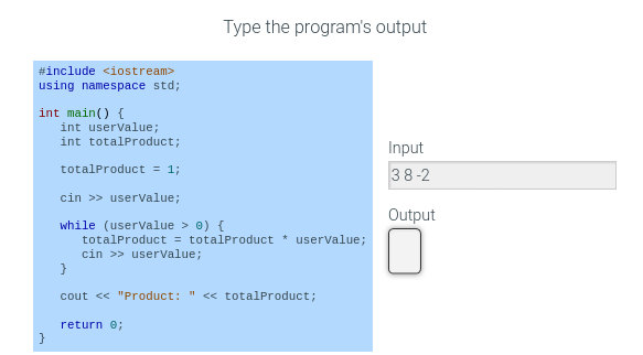 Solved Type the program's output | Chegg.com