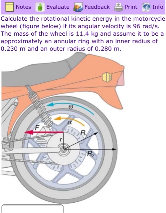 Solved Calculate the rotational energy in the