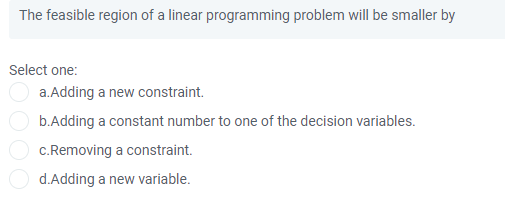 Solved The feasible region of a linear programming problem | Chegg.com