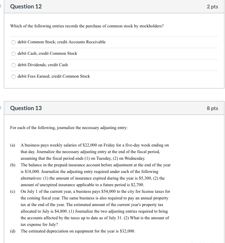 Solved Question 6 2 pts Which of the following is not a | Chegg.com