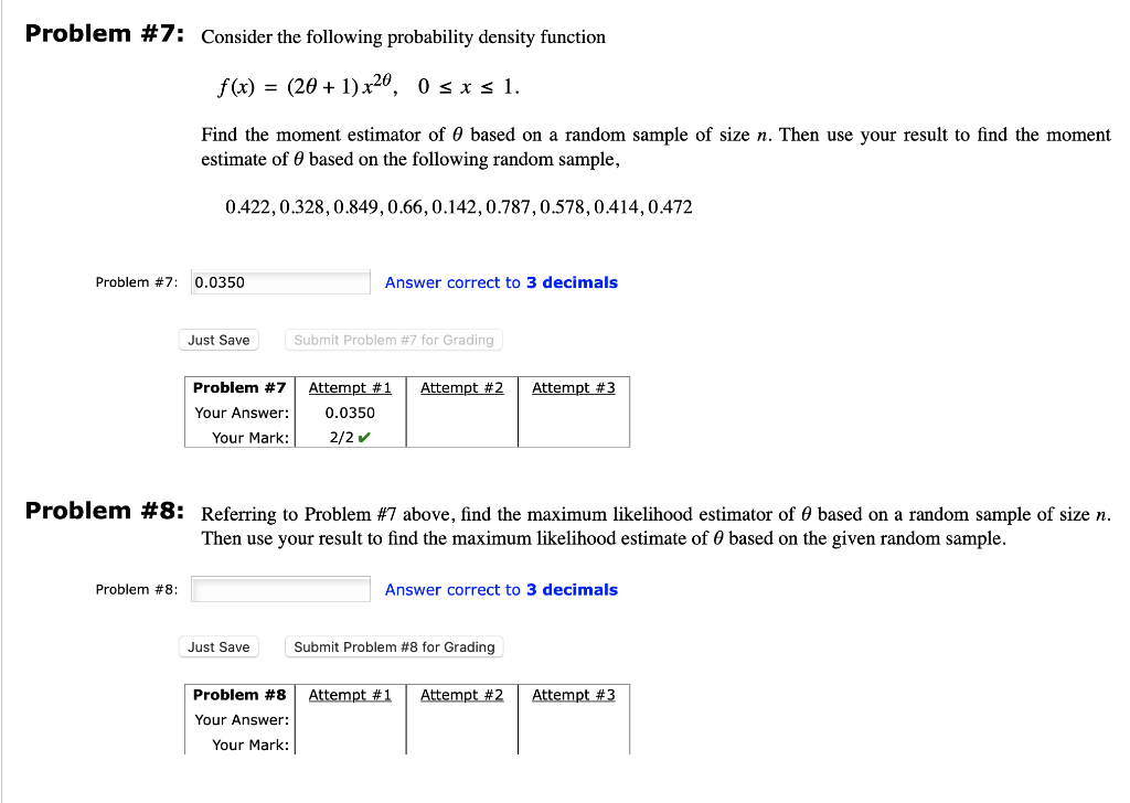 Solved Problem 7 Consider The Following Probability Chegg Solved Problem 7 Consider The Following Probability Chegg
