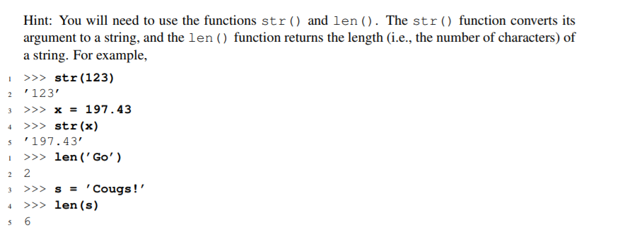 Solved Task 1: Counting Digits How many digits are there in | Chegg.com