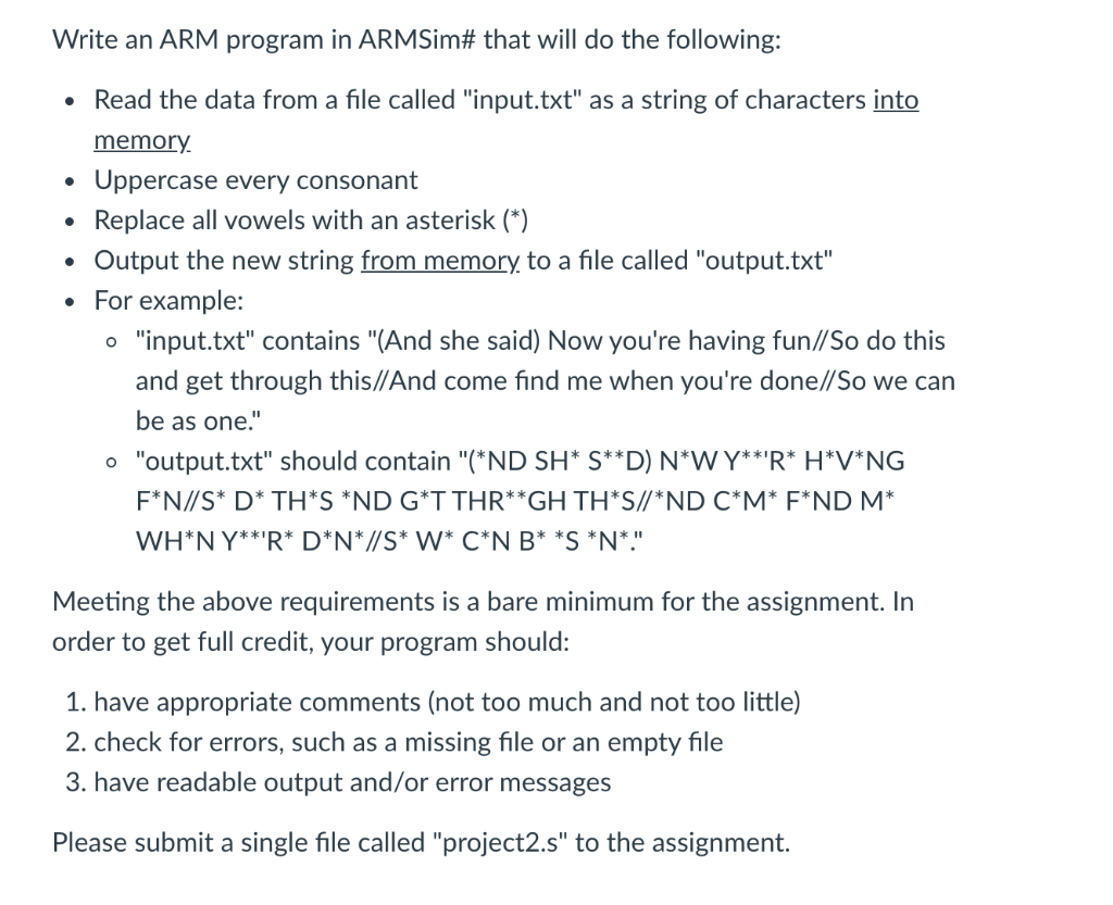 Write an ARM program in ARMSim# that will do the | Chegg.com