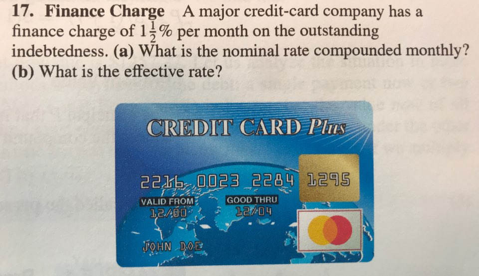 possible finance credit card