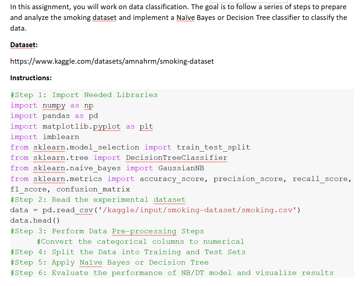 Solved #Step 1: Import Needed Librariesimport Numpy As | Chegg.com