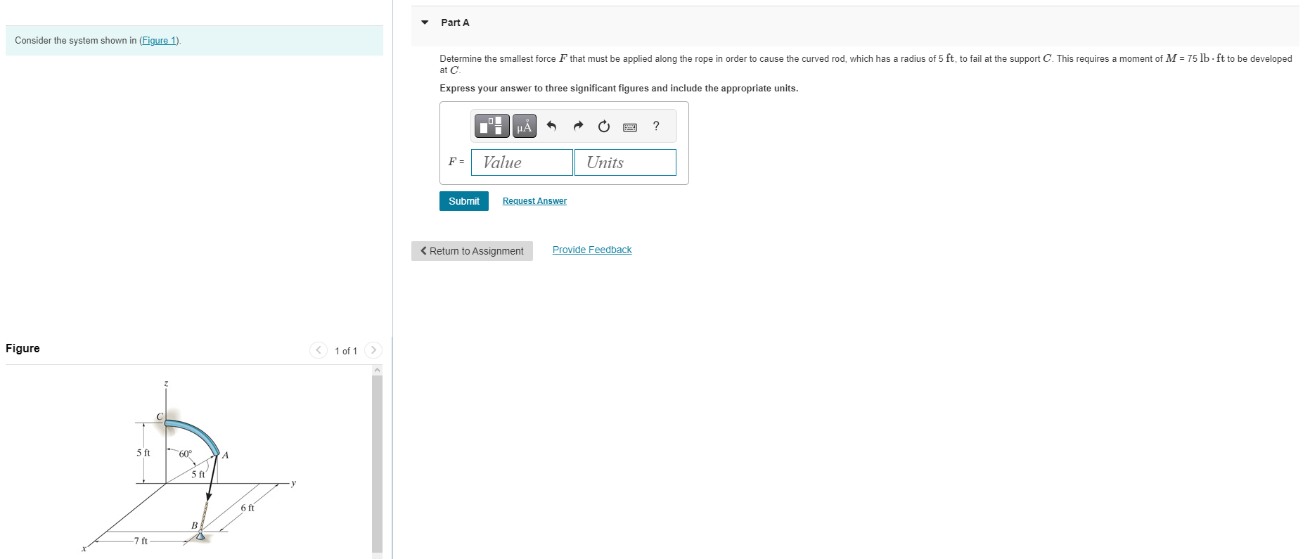 Solved Consider the system shown in (Figure 1). Determine | Chegg.com