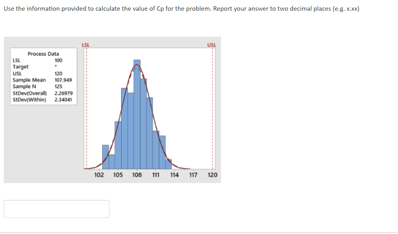 Solved Use the information provided to calculate the value | Chegg.com