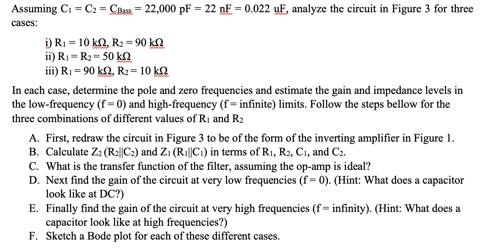 Solved Please show work and explanation for ALL parts (A, B, | Chegg.com