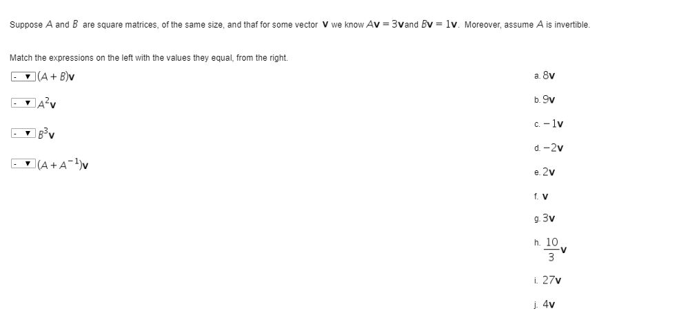 Solved Suppose A And B Are Square Matrices, Of The Same | Chegg.com