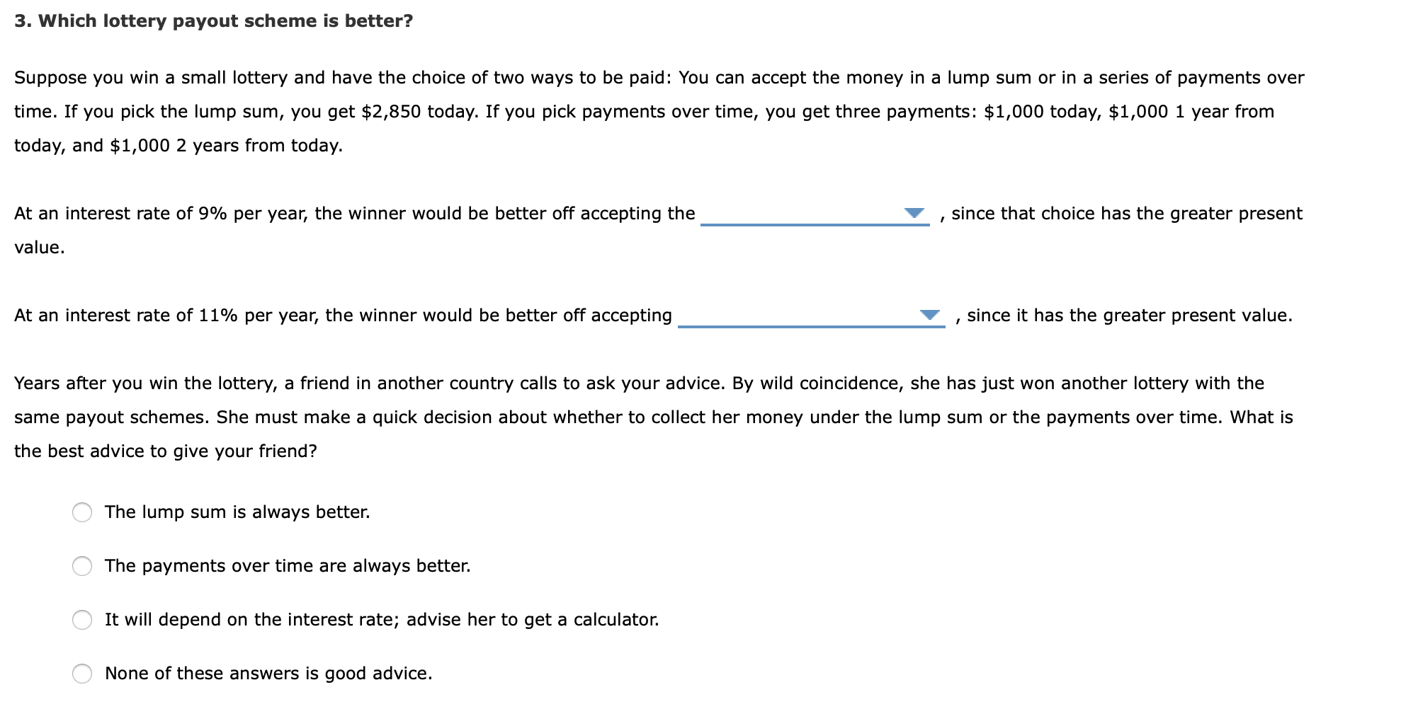 lotto lump sum payout calculator