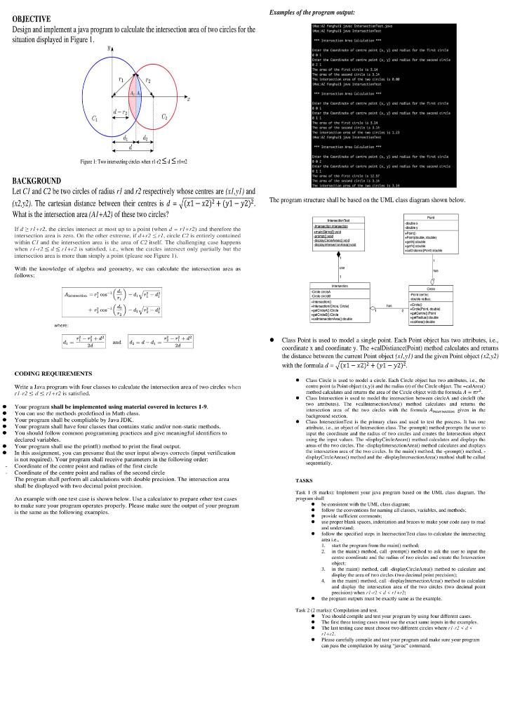 Solved OBJECTIVE Design and implement a java program to | Chegg.com