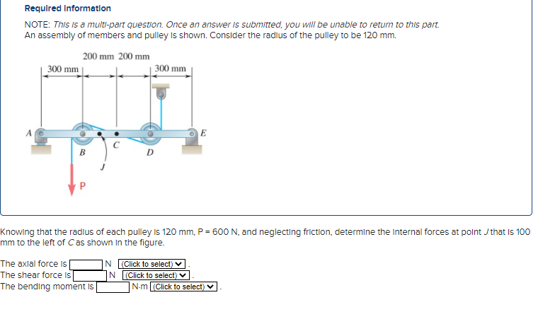 Solved Required Information NOTE: This is a multi-part | Chegg.com