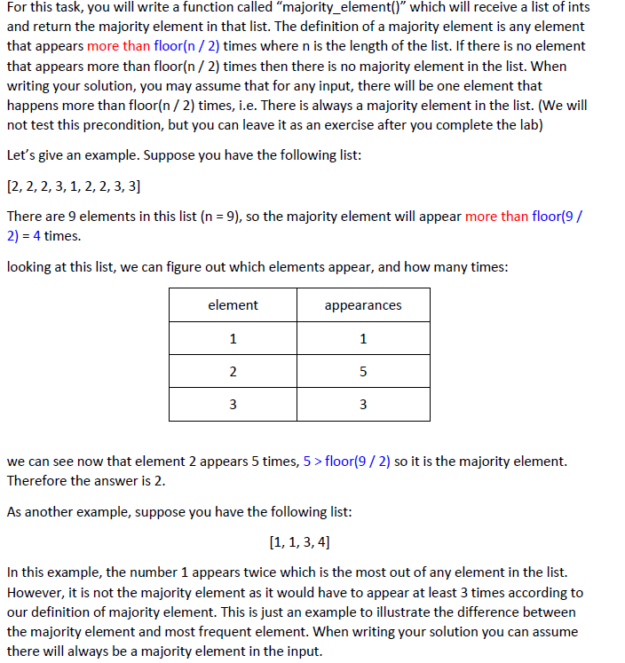 Solved Implement the function below to satisfy above | Chegg.com